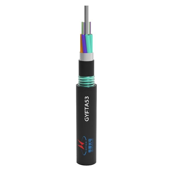 Multi Tube Double Jacket and Armored Direct Buried Cable Multi Tube Double Jacket and Armored Direct Buried Cable